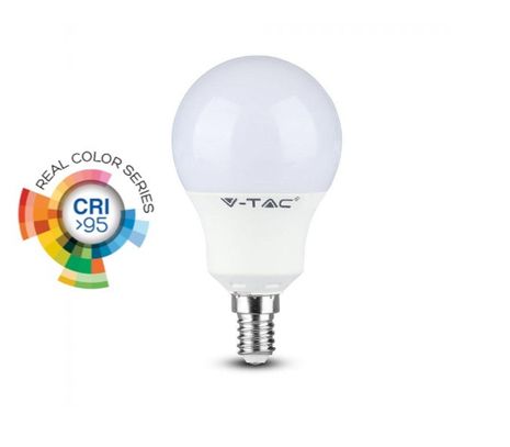 LED žiarovka E14 CRI 95 5,5W 470lm P45