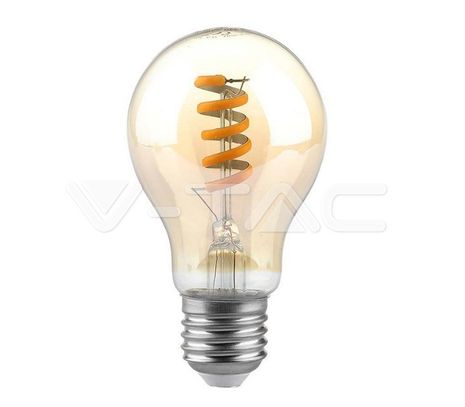 LED žiarovka E27, 4W, 1800K, 220lm, Filament, A60