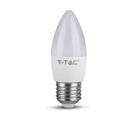 LED žiarovka E27 5,5W 470lm sviečka
