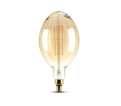 LED žiarovka E27 8W 600lm GF180 Amber cover
