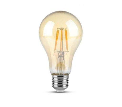 LED žiarovka E27 8W 720lm A67 Amber cover