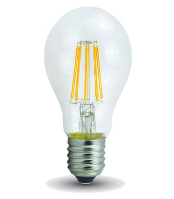 LED žiarovka E27 8W 1000lm A60 číra