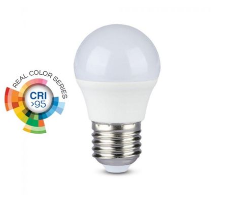 LED žiarovka E27 CRI 95 5,5W 470lm G45