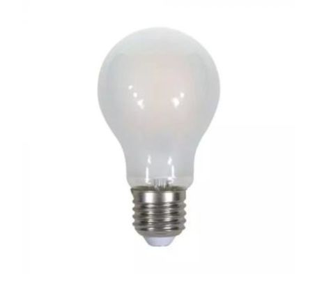 LED žiarovka V-TAC, E27, 6W, 660lm, A60, mliečne sklo
