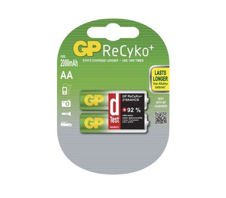 Nabíjacia batéria GP ReCyko+ 2100 mAh AA NiMH, 2ks/bl.