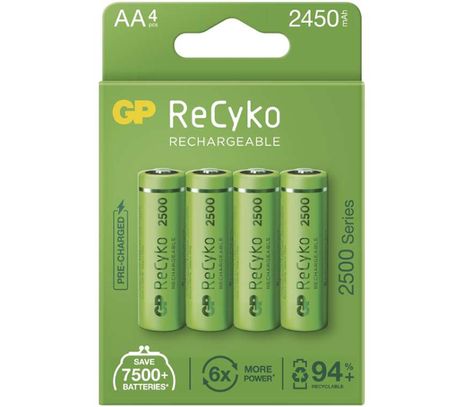 Nabíjacia batéria GP ReCyko 2500 AA, 4 ks