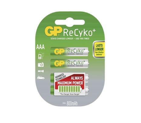 Nabíjacia batéria GP ReCyko+ 850 mAh AAA NiMH 4ks/ Bl.
