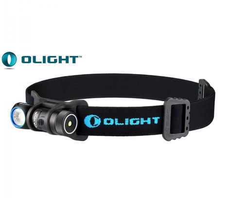 Nabíjateľná LED Čelovka Olight H1R NOVA + 1x Olight RCR123A 650mAh 3,7V