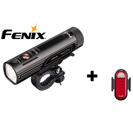 Nabíjateľné LED bicyklové svietidlo Fenix BC26R+BC05R V2.0