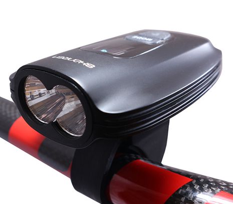 LED bicyklové svietidlo Shanren Rover II, vstavaný Li-ion 2400mAh, Micro-USB nabíjateľné