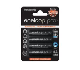 Panasonic Eneloop Pro AA NiMH 4ks 500 cyklov nabíjania