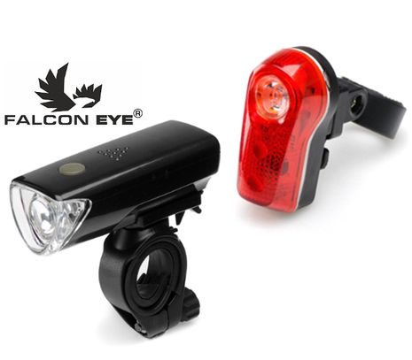 Predné a zadné svetlo na bicykel Falcon Eye FN3-1L
