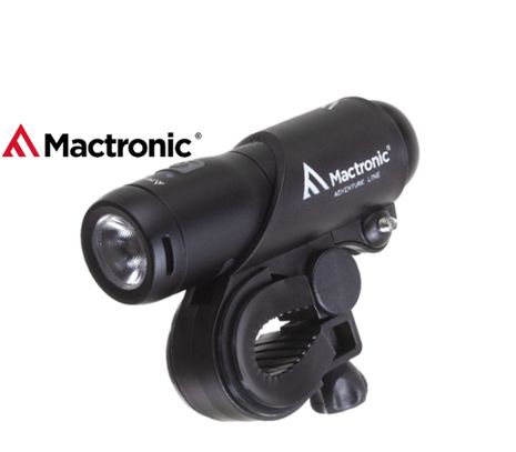 Predné LED bicyklové svietidlo Mactronic Scream 3.2, USB nabíjateľný Praktik Set