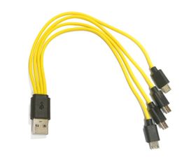 Štvornásobný nabíjací Micro USB kábel