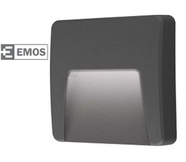 Svietidlo orientačné, prisadené EMOS 3W, 100lm, IP65
