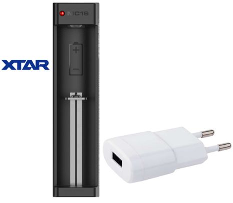 Xtar MC1S USB Li-ion Univerzálna + adaptér 230V