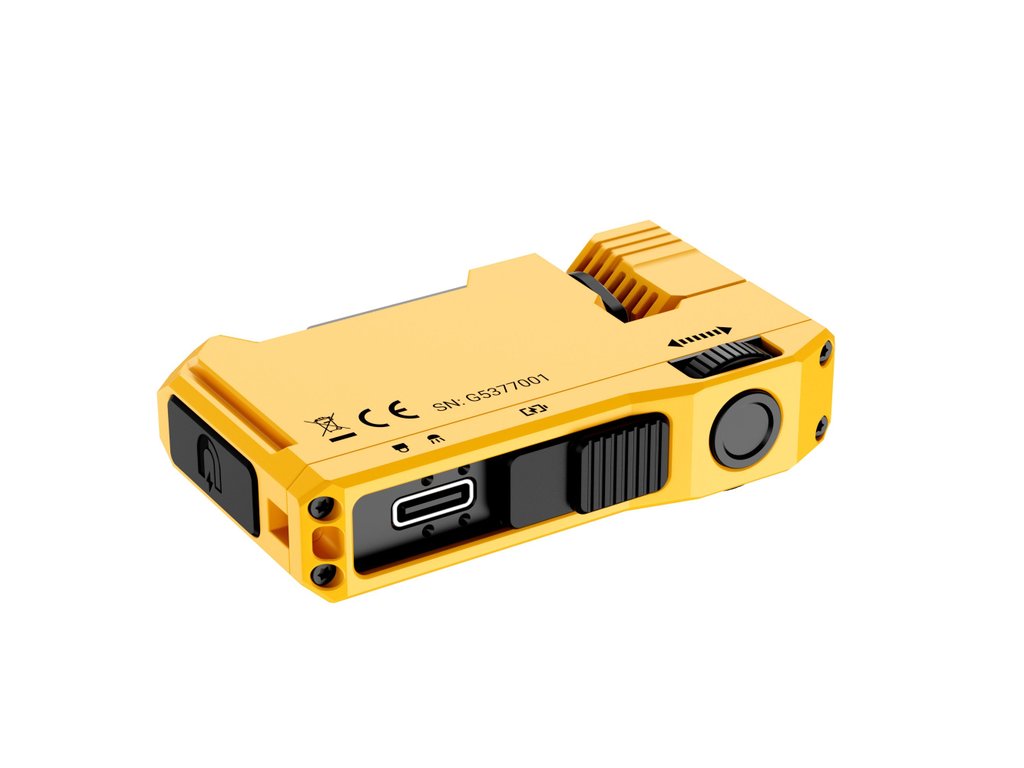 Wuben G5 Yellow – telo a napájanie