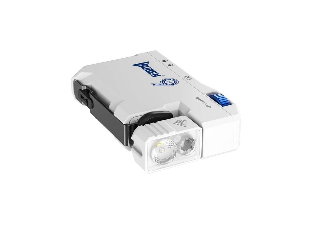 Wuben G5 White Anniversary – telo a napájanie