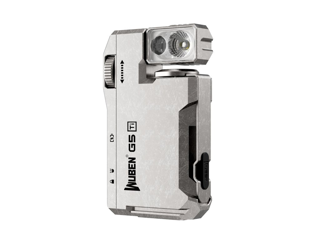 Wuben G5 Titanium – telo a napájanie