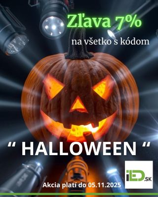👻 Zľava, ktorá zmizne ako duch! Stihni 7 % zľavu na celý sortiment na iled.sk Použi kód HALLOWEEN v košíku a rozžiar aj...