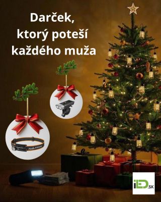 🎁 "Nevieš, čo kúpiť mužovi na Vianoce? 🎄 Zabudni na ponožky a kravaty! LED baterka/čelovka = praktický darček, ktorý: ✅...